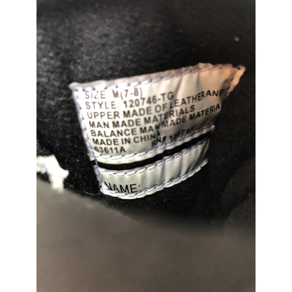 Sporto  Toddler Girls Winter Boots Pink & Black suede man made materials SZ US 7 - Picture 8 of 10